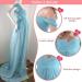 Maeau Maternity Photography Dress XL Blue - Elegant Women's Dress for Wedding Party Photo Shoot - Buy Online on GoSupps.com