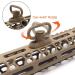 ND QD Sling Mount - 1.25 Inch Adapter Attachment for M-Lok Rail | 2 Pieces - International Shipping Available - Buy Online on GoSupps.com