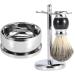 SUPYINI Professional Men's Shaving Tool Kit - Stand Faux Hair Brush Alloy Soap Mug & Bowl for Ultimate Grooming - Buy Online on GoSupps.com