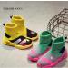 WZHKIDS Unisex Kids Sports Socks Shoes with Fleece Lined - Wide Little Kid Green - Buy Online on GoSupps.com