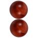 FRCOLOR 6 STCHOOD MASSAGE BULLES Woodwork Fitness Ball Massage Ball Crafting Ball Muscle-Stretch balls Wood ball Chinese style Massage ball red sandalwood with large fruits 5*5cmx3Pcs as shown x 3 pieces