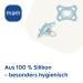 MAM Comfort Schnuller Set | Lightweight Baby Pacifiers for Newborns 3-12 Months | 100% Silicone Skinsoft Design Includes Pacifier Box - Blue - Buy Online on GoSupps.com
