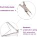 OUSIKA Nail Clippers Cuticle Clippers Trimmer Dead Skin Remover Pedicure Stainless Steel Cutters Tool Cuticle Nippers Nail Manicure Scissors Nails - Buy Online on GoSupps.com