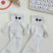 Magnetic Hand Holding Socks | Unisex Funny Couple 3D Doll Socks | 1 Pair Black - Buy Online on GoSupps.com
