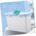 Zerodeko 18 pcs with Laundry Canister Booster Dry Dryer Lids Softener Deodorizer Clothes Case Detergent White Washing Powder Pins Sea Room Plastic Lid Scent Ing Container Salt - Buy Online on GoSupps.com