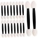 Housoutil 4 Double Ended Eye Shadow Stick Eyeshadow Beauty Sponges Lipstick Brush Tool Applicator Brush Miss 6.1x1CM As Shown