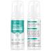 Snow Foam Toothpaste 2PCS - Stain Removal & Whitening, Baking Soda & Spearmint Mousse for Sensitive Teeth - Travel Friendly - Buy Online on GoSupps.com