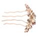 minkissy Hair Comb Rhinestone Side Comb Rhinestone Hair Clips Hair Side Comb Rhinestone Hair Pin Rhinestone Clips Hair Volume Clip Hairclips Bride Hair Clip Metal Miss Accessories Bow Tie