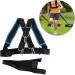 Bands Weight Sled Harness Kits Tire Pulling Harness Fitness Training Workout for Running Sprinting Pulling Speed Training - Buy Online on GoSupps.com