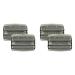Bcowtte 4pcs Replacement Shaver Cassette Head for Series 70S 7 799 Cc 760 Cc 750 Cc 730 735S for Pulsonic Shaver