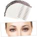 Housoutil 18pcs Eyebrow Stickers Waterproof Sticker Temporary Eyebrow Tool 3d Semi-permanent Transfer Stickers - Buy Online on GoSupps.com
