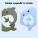 4 Pack Baby Teething Dolphin Toys | BPA Free & Easy to Hold | Chewing Relief for Babies 0-12 Months - Aitoustone - Buy Online on GoSupps.com
