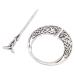 DOITOOL Vintage Viking Hairpins Hair Chopsticks Sliders for Women Slides for Girls Knot Hair Accessories Knot Hair Clip Silver Barrettes European and American Alloy Miss Trendy Accessories