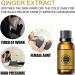 Yynn Belly Drainage Ginger Oil - Organic Lymphatic Massage Oil for Swelling Pain Relief & Skin Improvement (5PCs) - Buy Online on GoSupps.com