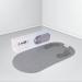 Flexible TPE Foot Scrubber Shower Mat with Pumice Stone - 80x40 cm, Anti-Slip & No-Slip Shower Mat for Exfoliation and Feet Massage - Buy Online on GoSupps.com