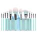 12 light handle makeup brushes Soft soft hair foundation make-up eye shadow beauty tools
