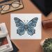 Buy 2 x Blue Butterfly Microfiber Cleaning Cloths - Eco-Friendly & Ultra-Absorbent | International Shipping Available - Buy Online on GoSupps.com
