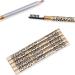 MUSISALY 2pcs Long Lasting Eyebrow Pencils Matte Eyeliner Pencil with Sharpener Eye Brow Pencils Kit Wooden - Buy Online on GoSupps.com