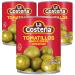 La Costena Tomatillos 794g (Pack 3) / Mexican Whole Tomatillos Tinned Spanish Green Tomatoes in Large Can