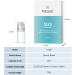 Hydra Needle 20 Derma Stamp Microneedling Pin Length 1.5 mm Serum Applicator Bottle Reusable for Anti-aging Skin Care Hair Beard Growth Stimulation - Buy Online on GoSupps.com