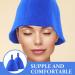 Yardwe 2-Piece Wool Felt Sauna Hat Set for Men & Women - Blue Water-Absorbing Shower Cap for Hair Protection - Buy Online on GoSupps.com
