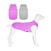 2 pack dog shirts fast drying light dog t-shirts sleeveless vest breathable pet clothing tank top for large medium small dogs young girls (purple+gray l) l purple+gray