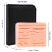 Spectabilis Suture Practice Kit for Medical & Vet Students - Large Silicone Pad with 14 Pre-Cut Wounds & Comprehensive Tool Set for Surgical Practice - Buy Online on GoSupps.com