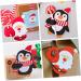  PRETYZOOM PRETYZOOM 54 Pieces Paper Lollipop Paper Card Christmas Lollipop Holder Candy Christmas Decorations Candy Party Tricks Sugar Candy Red Manual - Buy Online on GoSupps.com