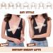 Boob Tape and Petal Nipple Cover Set | Breathable Breast Lift Athletic Tape | Reusable Adhesive Bra for A-E Cup | Large Breast Support - Buy Online on GoSupps.com