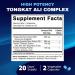 Vitamatic Tongkat Ali Extract 200:1 for Men - 1800mg Fadogia Agrestis Tribulus & Panax Ginseng - 180 Capsules | International Shipping - Buy Online on GoSupps.com