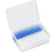 160 Pack Interdental Brushes & Dental Floss - Disposable Tooth Cleaning & Braces Brush (Blue) | International Shipping Available - Buy Online on GoSupps.com
