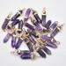 RVBLRDSE natural stone pendant 20pcs/lot Natural Stone Amethysts Hexagonal Pendants for Jewelry Making Pendant Pendant Opal stone - Buy Online on GoSupps.com