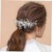 DOITOOL Wedding Hair Accessories Tiara Hair Clip Hair Barrettes Hair Pin Wedding Bride Headpiece Girl Headpieces for Wedding Rhinestone Clips for Hair Comb Women's Rhinestones Zinc Alloy - Buy Online on GoSupps.com