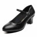 Bokimd Womens Black Latin Salsa Character Shoes Ballroom Dance Heels Prom Wedding Shoes Dress Pump 9.5 Black