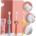 Coolhiya 3-Piece Children's Travel Toothbrush Set | Manual Toothbrush for Ages 3-12 | Essential Kids' Oral Care Accessories - Buy Online on GoSupps.com