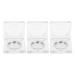 Garneck Palette Carr e Rechargeable et Bo tes Transparentes de Rangement Cosm tiques Lot de 6 Plastique Compact L ger Adapt aux Fards Joues et Correcteurs Usage Voyage sans Plateau