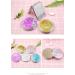 Foldable Round Pocket Makeup Mirror - Magnifying Handheld Compact Mirror for Women and Girls Small Pink ABS Plastic Dual-Sided Portable Design - Buy Online on GoSupps.com
