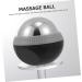 Magiclulu Stainless Steel Massage Ball - Hot & Cold Roller for Yoga & Muscle Relaxation | 1stk Multifunctional Fitness Tool - Buy Online on GoSupps.com