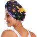 Colorful Cute Cat Microfiber Hair Towels for Women - 2 Pack Quick Dry Turbans for Effortless Hair Drying - Buy Online on GoSupps.com