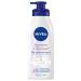 NIVEA Sensitive and Radiant Body Lotion, Sensitive Skin Lotion, Moisturizing Lotion for Dry Skin, Body Lotion for Sensitive Skin, 16.9 Fl Oz Pump Bottle