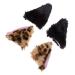 minkissy 2 Pairs Fox Ear Hair Clip Women Hair Clip Hair Ornaments for Women Animals Hairpin Womens Hair Accessories Women Furry Headpiece Girls Hairpin Halloween Flannel Child Cat Ear Hat