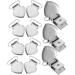 Bestyash Stainless Steel Peach Heart Ceiling Clip Pacifier & Mattress Cover Fastening - 4 Pcs - Buy Online on GoSupps.com