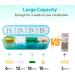 Large Weekly Pill Organizer (7-Day/4-Times-A-Day) with Big Compartments - Pink - Buy Online on GoSupps.com