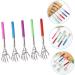 Garvalon 5-Piece Portable Massage & Back Scratching Tool Set - Stainless Steel Scratchers for Ultimate Comfort - Buy Online on GoSupps.com