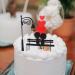 Cartoon Lover Couple Cake Toppers Valentines Day Wedding Party Decorations Cupcake Decors Hearts Engagement Gifts Decor Style2 - Buy Online on GoSupps.com