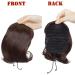 Hepburn Updo Hairpiece Scrunchie - Medium Brown | Wavy Bridal Chignon Wig Extension - Buy Online on GoSupps.com