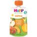 Hipp Hippis squeezing bag peach in apple mango 100% organic fruits without added sugar 6 x 100 g bag H 8524 peach/apfel/mango 100g 100 g (6 Pack)
