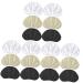 FRCOLOR 9 Pairs Sneaker Heel Stickers Heel Covers Foot Pads Anti-Slip Shoe Pads Pads Heel Grips for Ladies Shoes Comfort Dress Shoes for Women Suede Anti Drop Heel Women's Clamp
