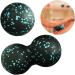 Peanut Massage Ball & Double Lacrosse Ball Roller - 2pcs Body Muscle Massager for Back & Neck Relief | International Shipping - Buy Online on GoSupps.com