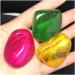 Natural Crystal Rough Natural 3 Pieces of Glaze Cast Irregular Colored Stones - Buy Online on GoSupps.com